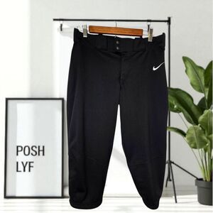Nike Kids Vapor Select Baseball High Black Pants Boys Medium